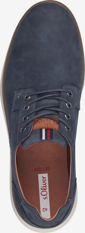 Chaussure à lacets s.Oliver en bleu