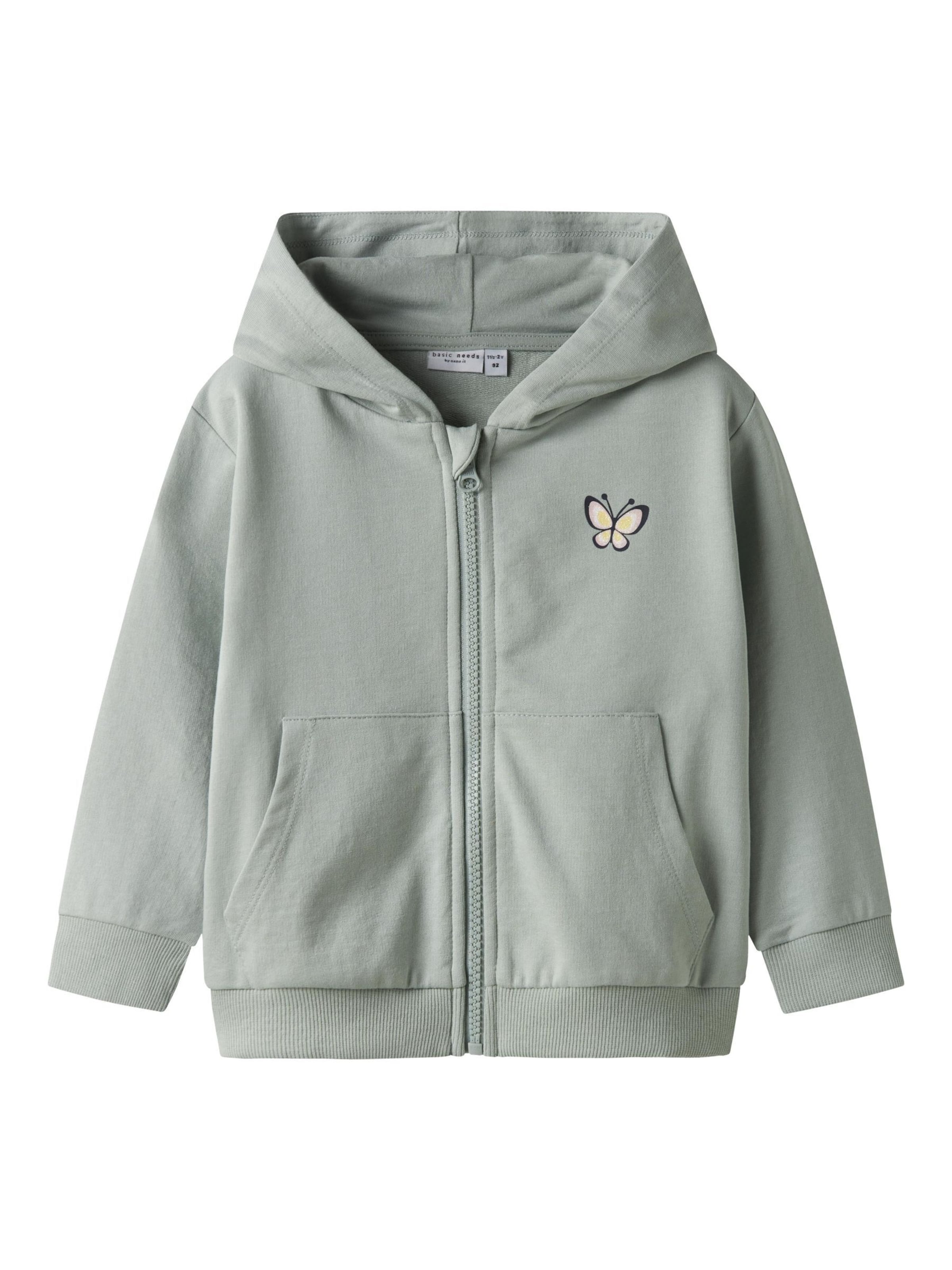 Sweat-shirt NAME IT en vert : devant