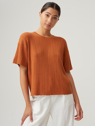 The Fated Shirt 'ZIMMY' in Orange: predná strana