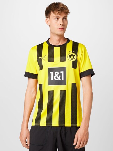 Maglia trikot 'Borussia Dortmund 2022-2023' di PUMA in giallo: frontale