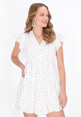 Robe d’été 'Young Fashion' MYMO en blanc : devant