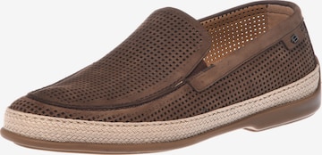 Mocassin BALDININI en marron : devant
