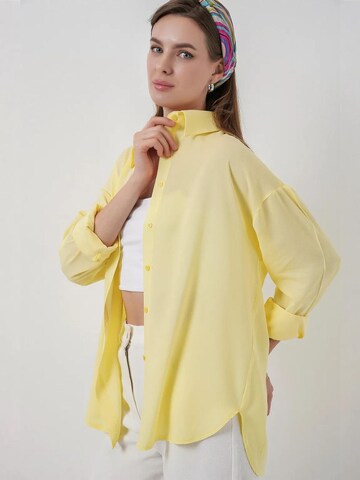 Chemisier Bigdart en jaune