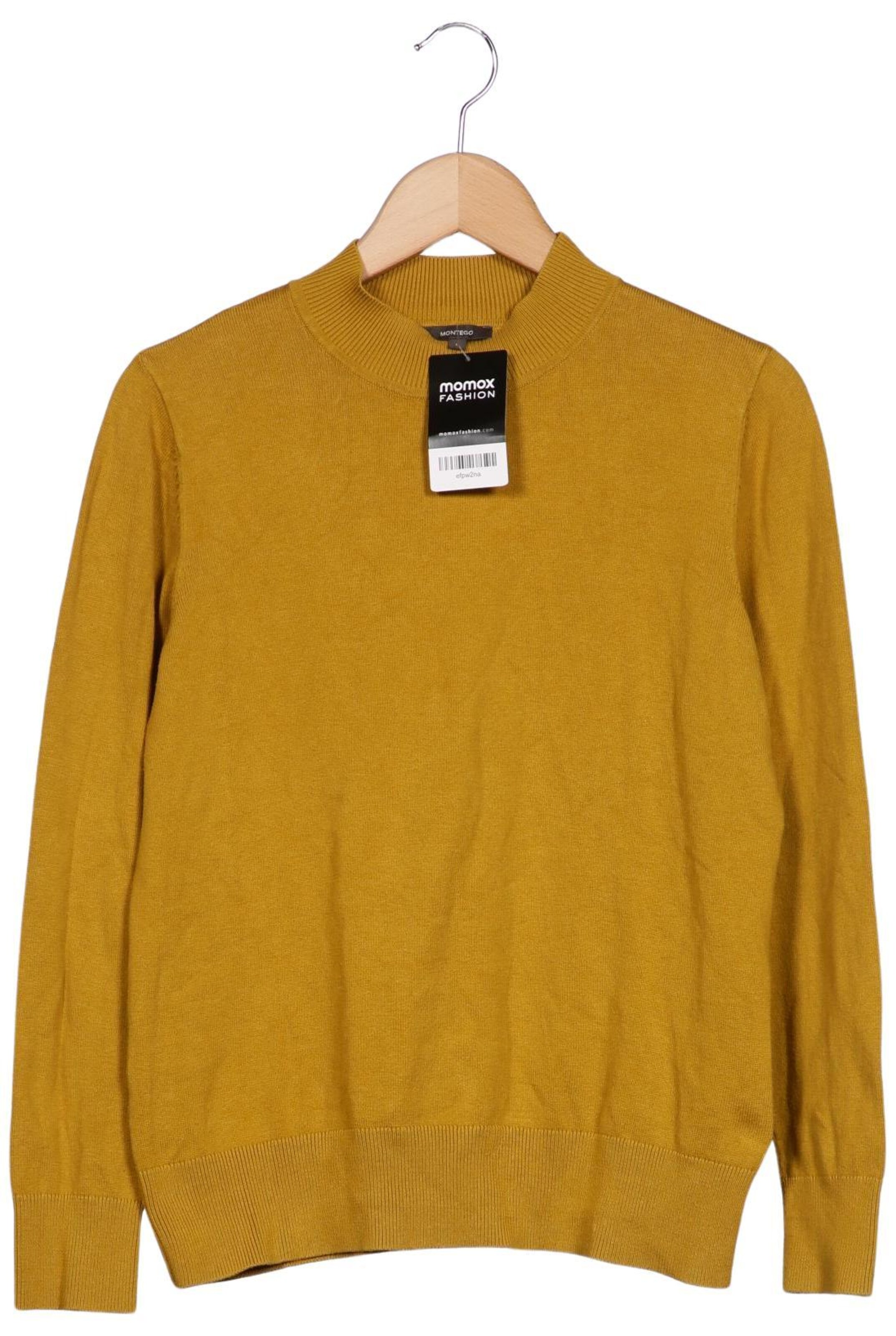 MONTEGO Sweater & Cardigan in L in Yellow: front