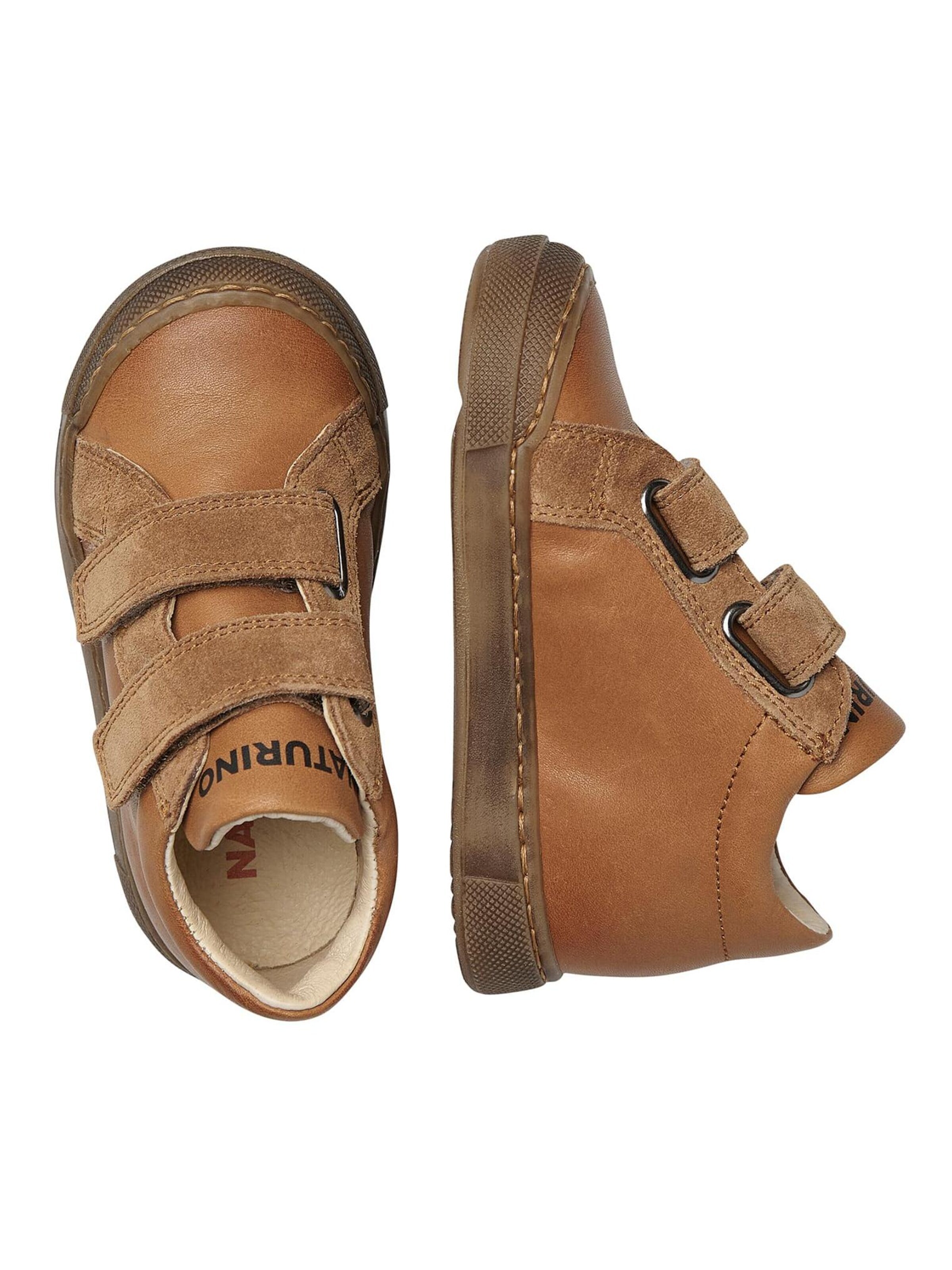 NATURINO Sneakers 'DORD' in Bruin