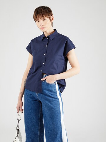 NÜMPH Blouse 'NUGIA' in Blauw