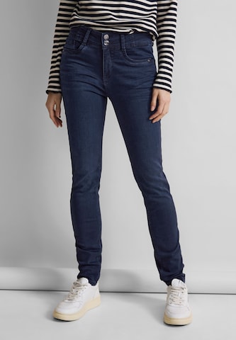 STREET ONE Skinny Jeans in Blau