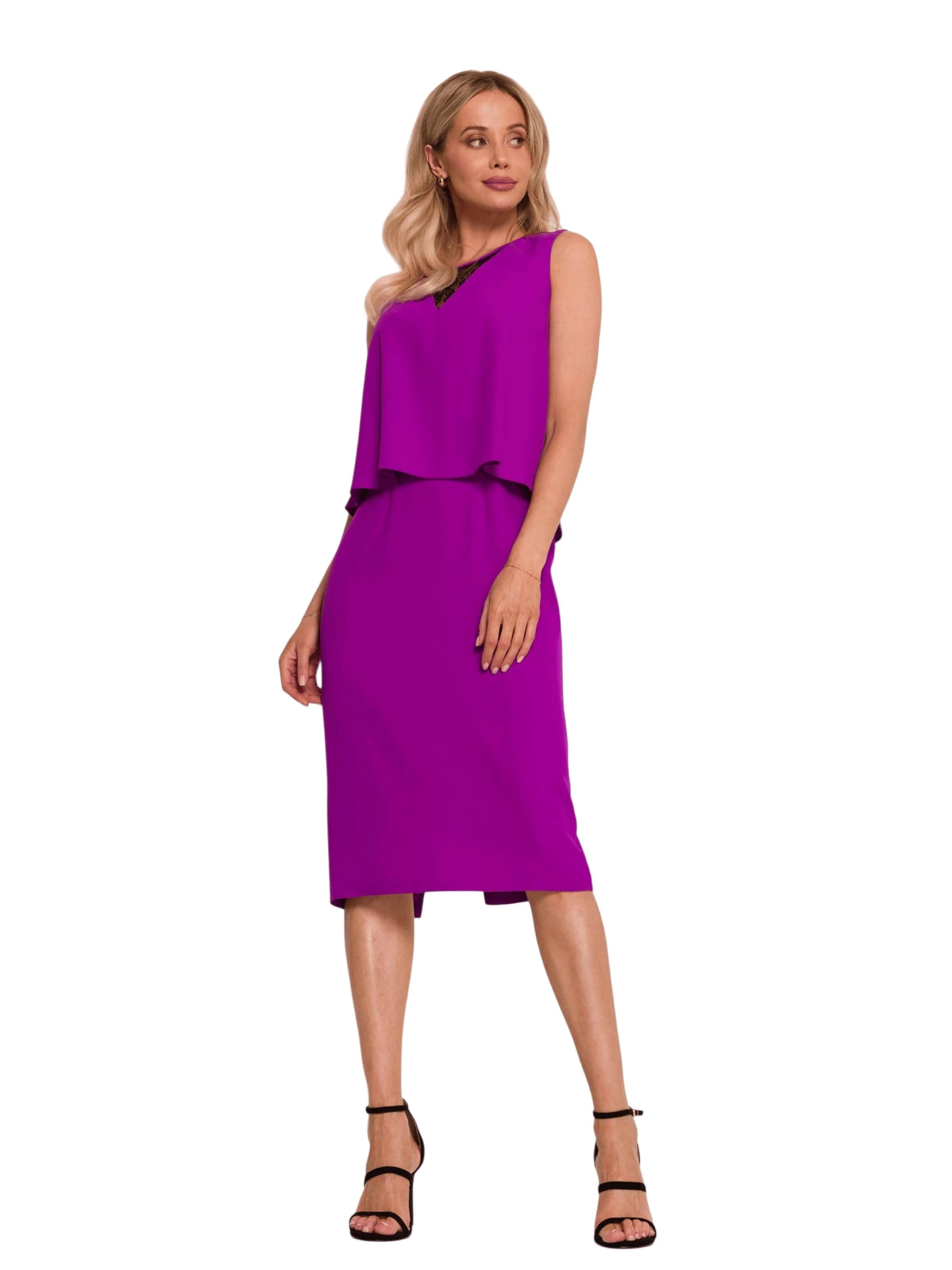 Stylove Dress in Purple