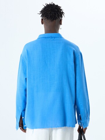 VAMOS CLO Comfort fit Overhemd 'Longview' in Blauw