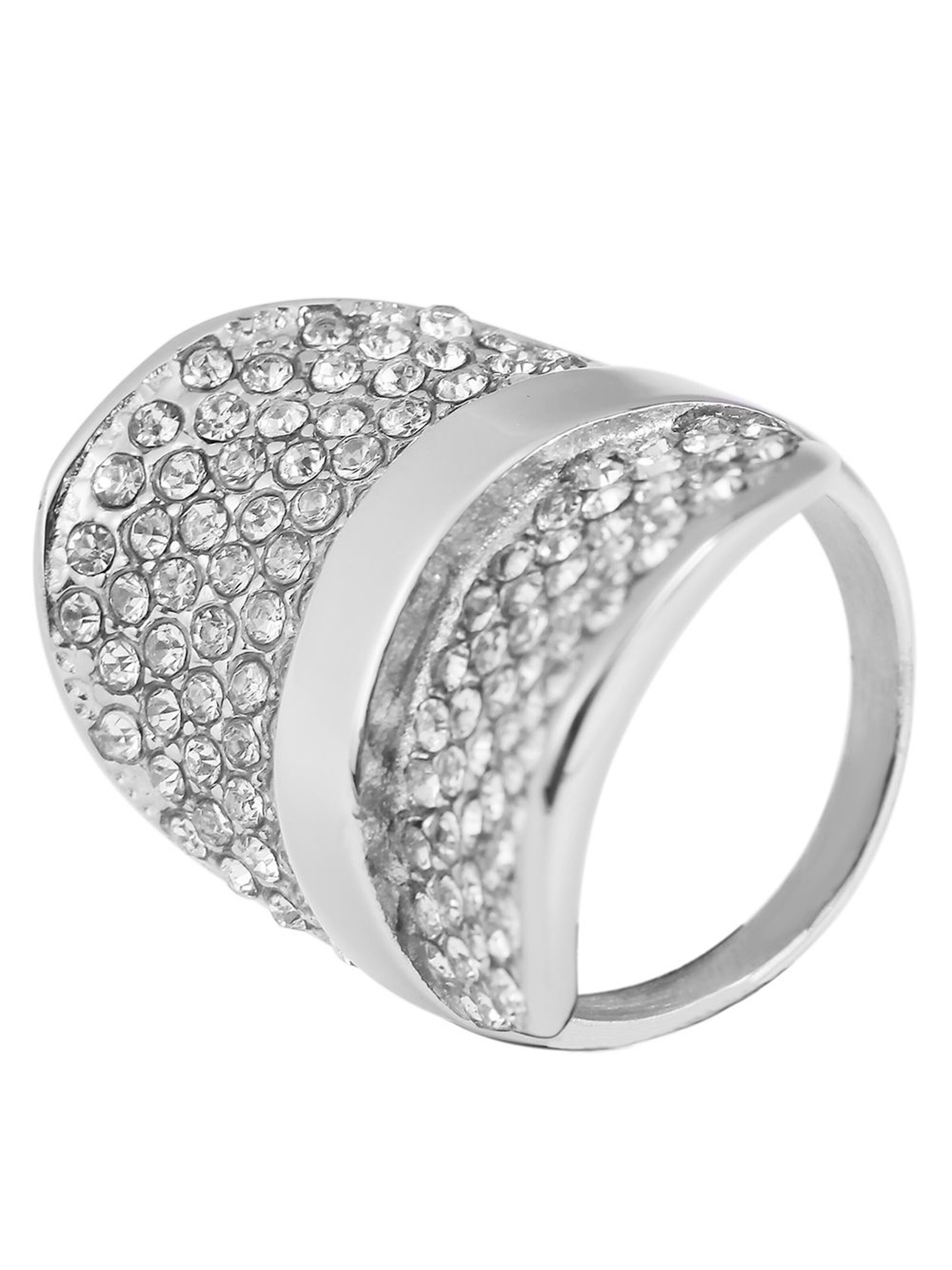 Akzent Ring 'Nasha, langlebig' in Silber