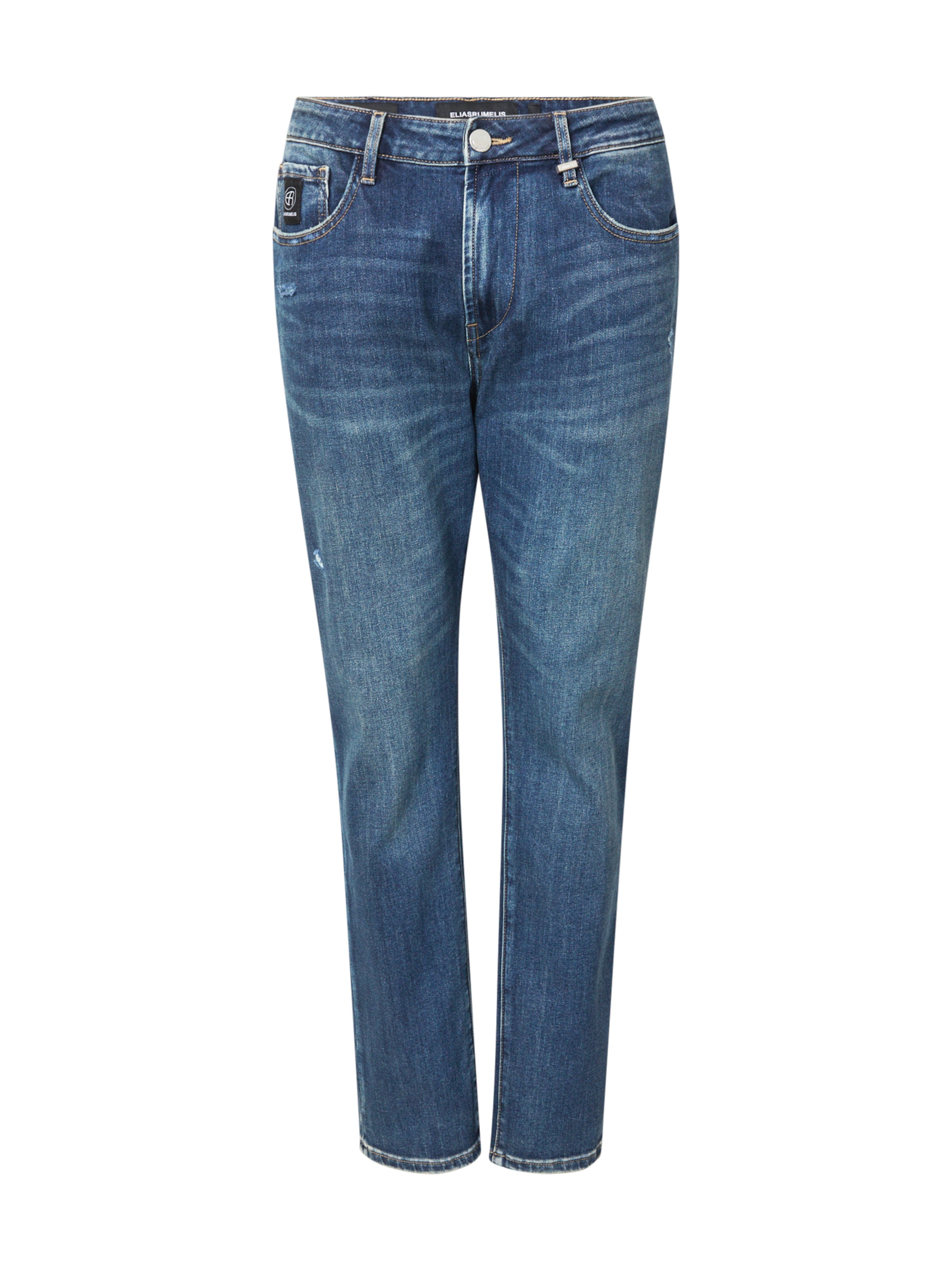 Regular Jeans 'Fredo' de la Elias Rumelis pe albastru: față