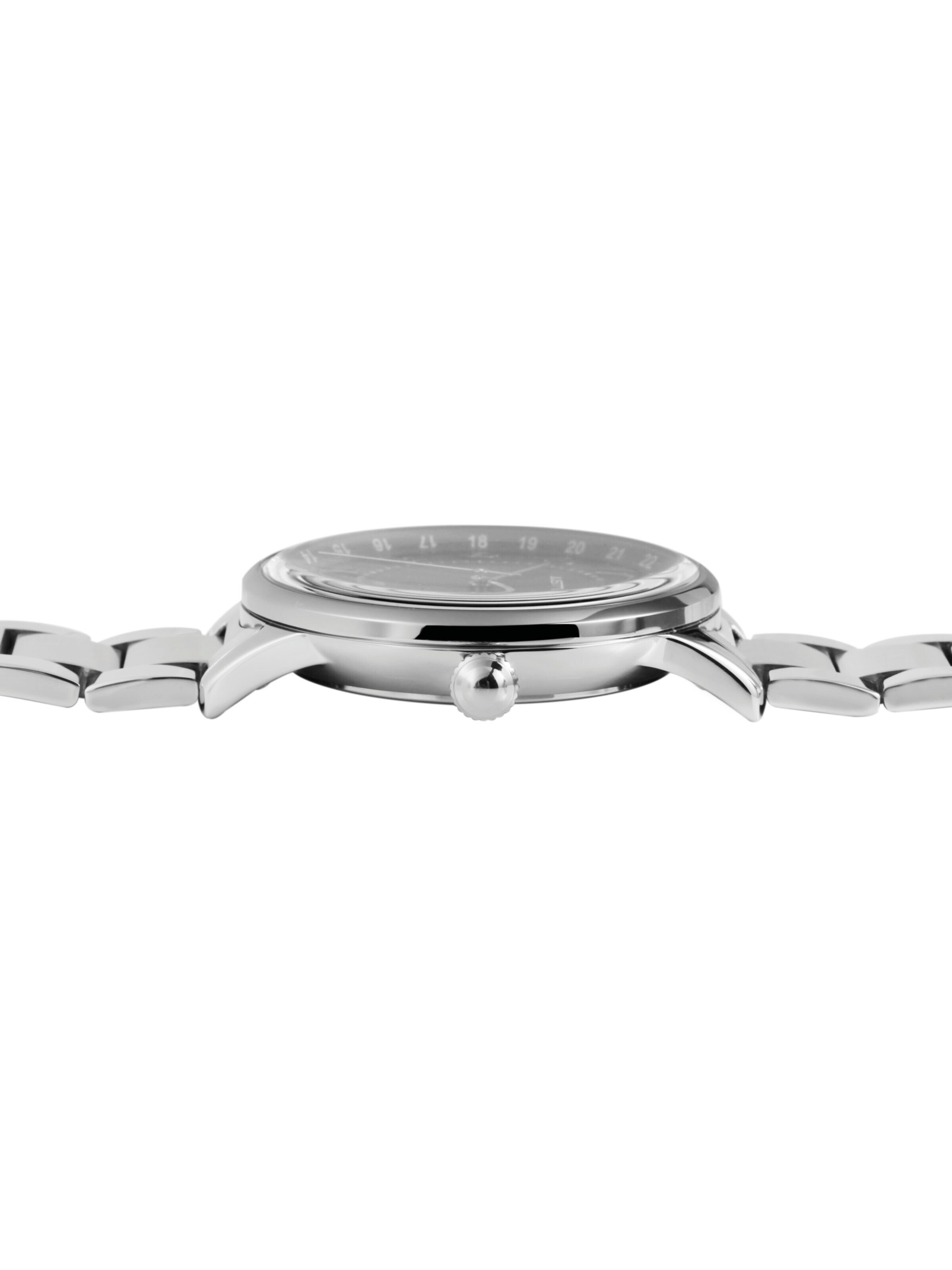 Just Watch Analoguhr 'Lieran, Datumsanzeige'‌‌‌‌‌‌ in Silber