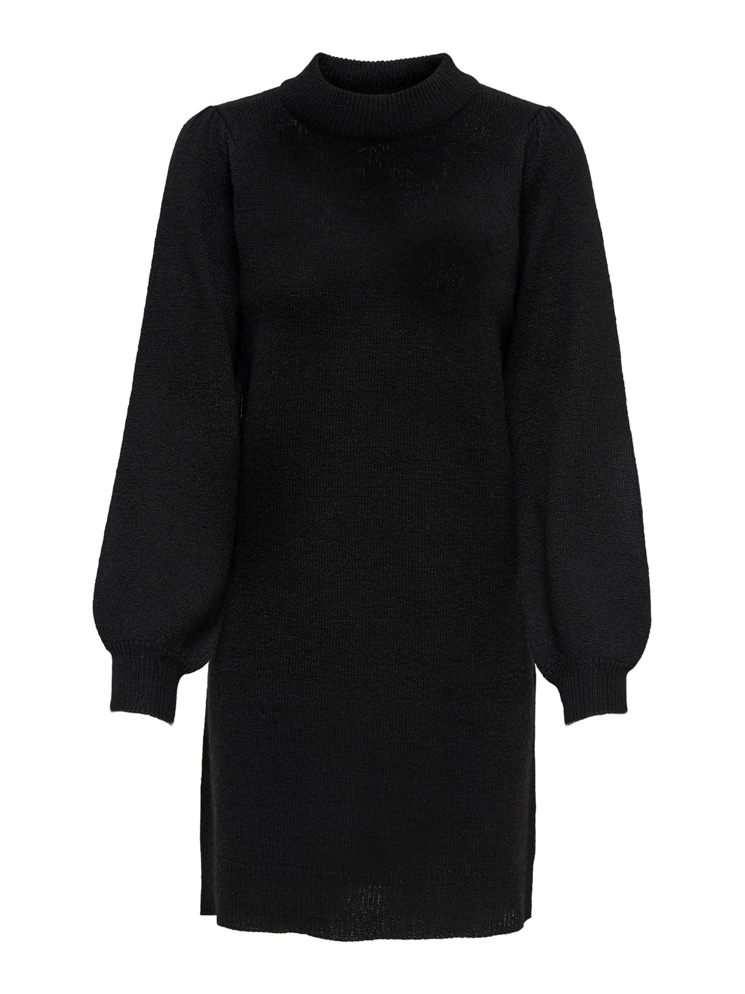 JDY Petite - Vestido de punto 'Rue' en negro: frente