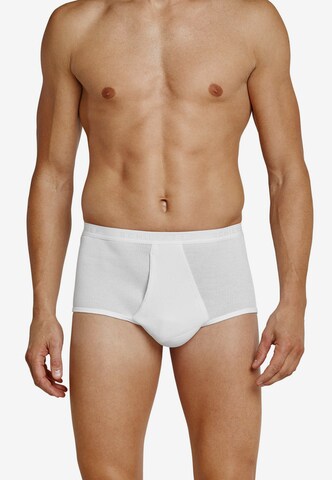 Boxers SCHIESSER en blanc : devant