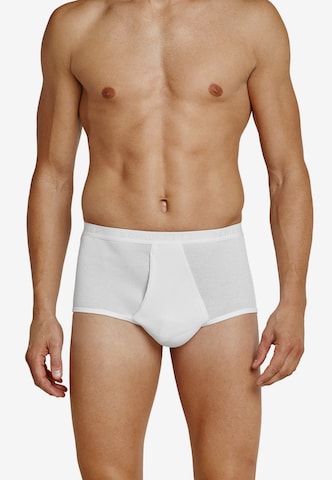 Boxers SCHIESSER en blanc : devant