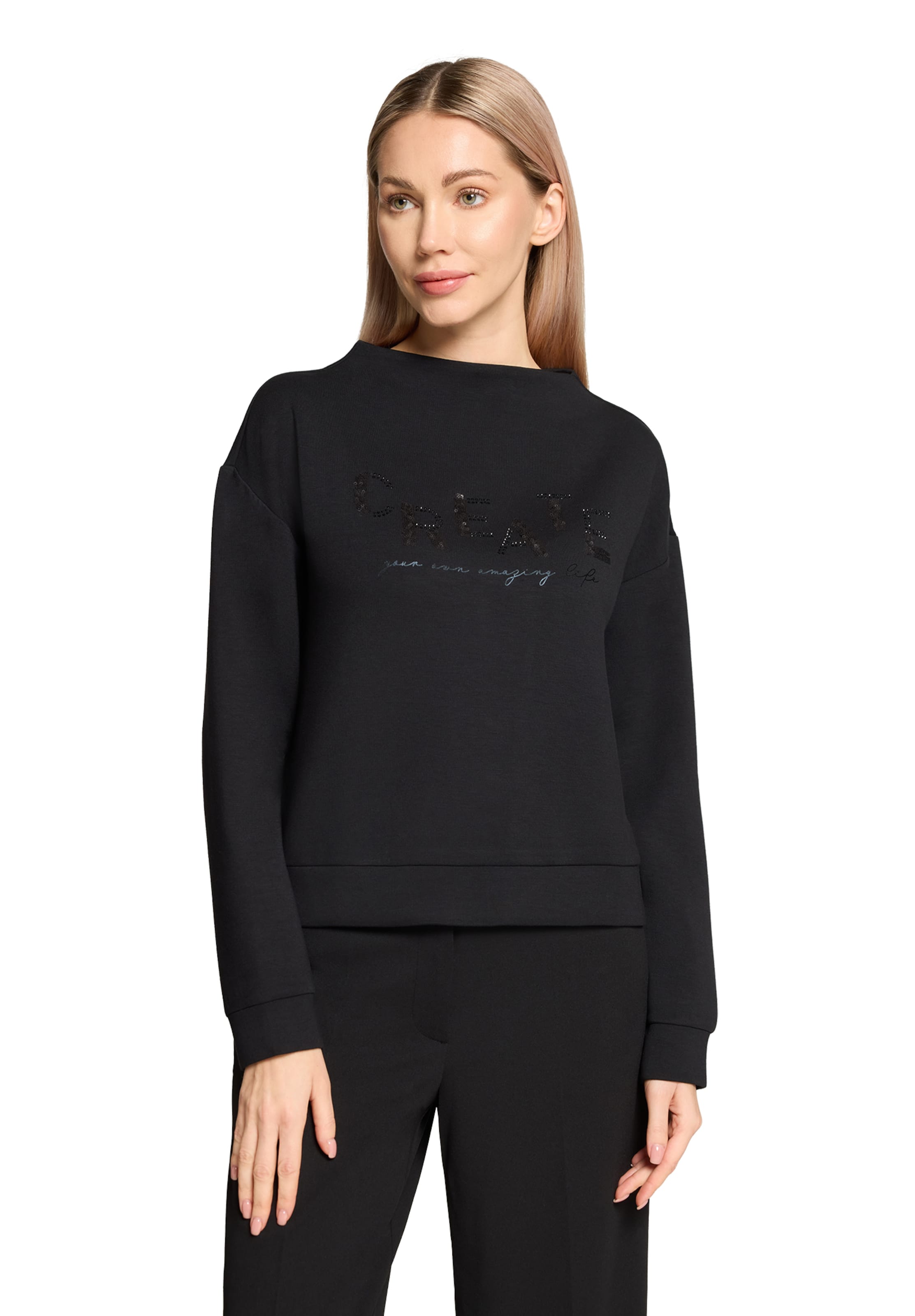 Betty Barclay Sweatshirt in Black: front