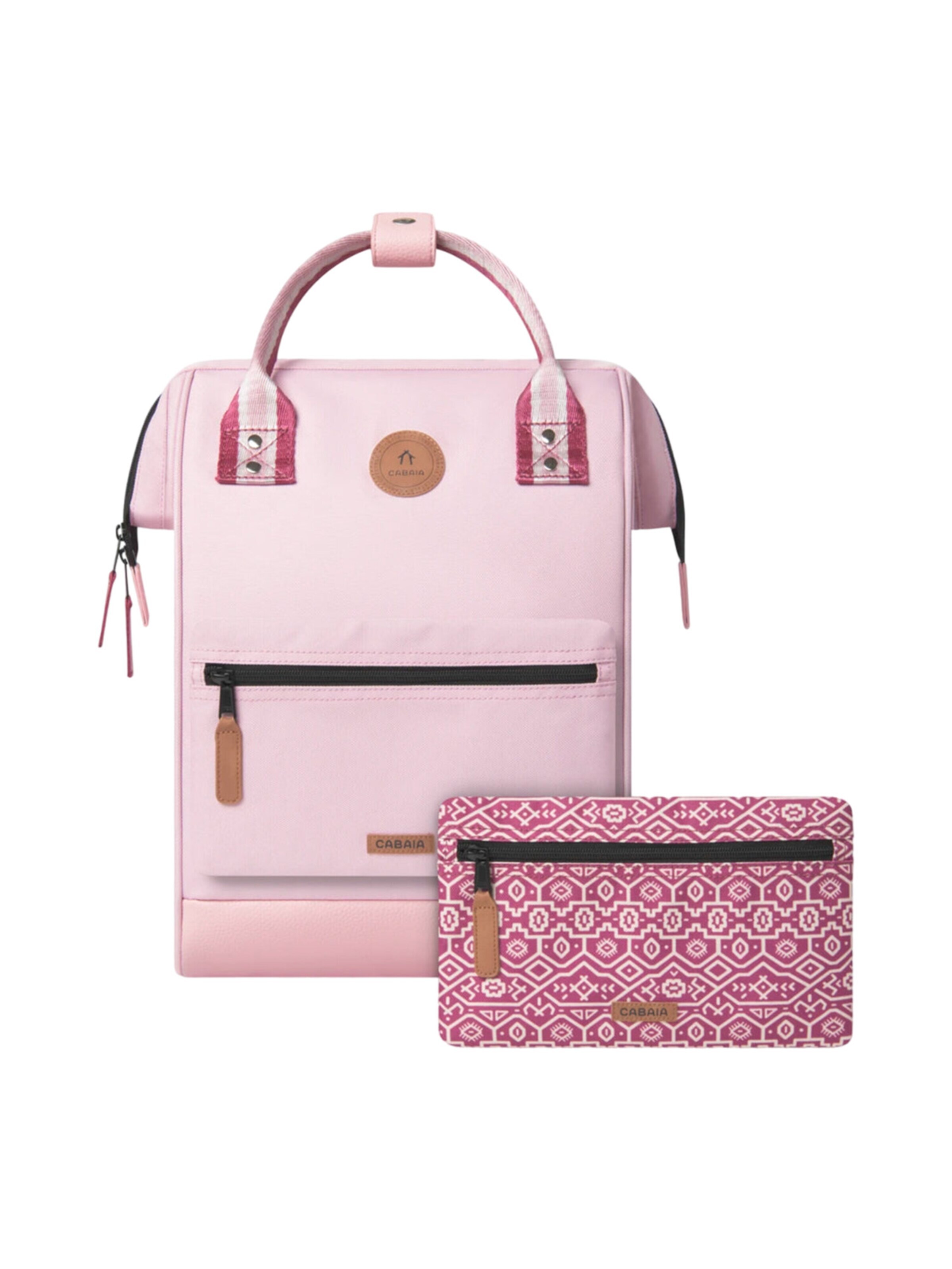 Cabaia Rucksack 'Assouan M'‌‌‌‌‌ in Pink: Vorderseite