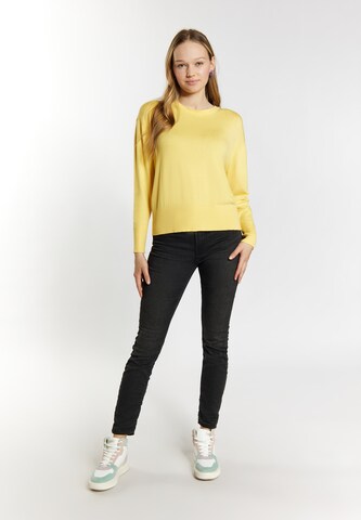 MYMO - Pullover 'Keepsudry' em amarelo