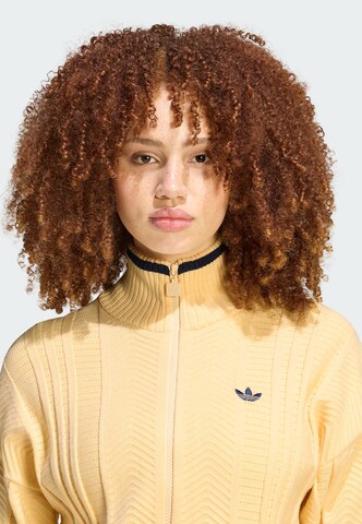 ADIDAS ORIGINALS - Casaco de malha 'Firebird' em bege