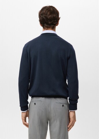 MANGO MAN Sweater 'Willy' in Blue