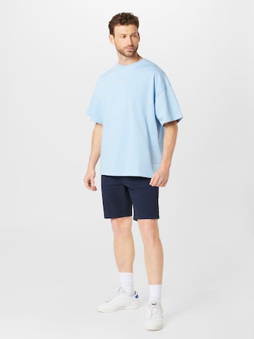 LEVI'S ® Tapered Chino trousers 'XX Chino Taper Short II' in Blue