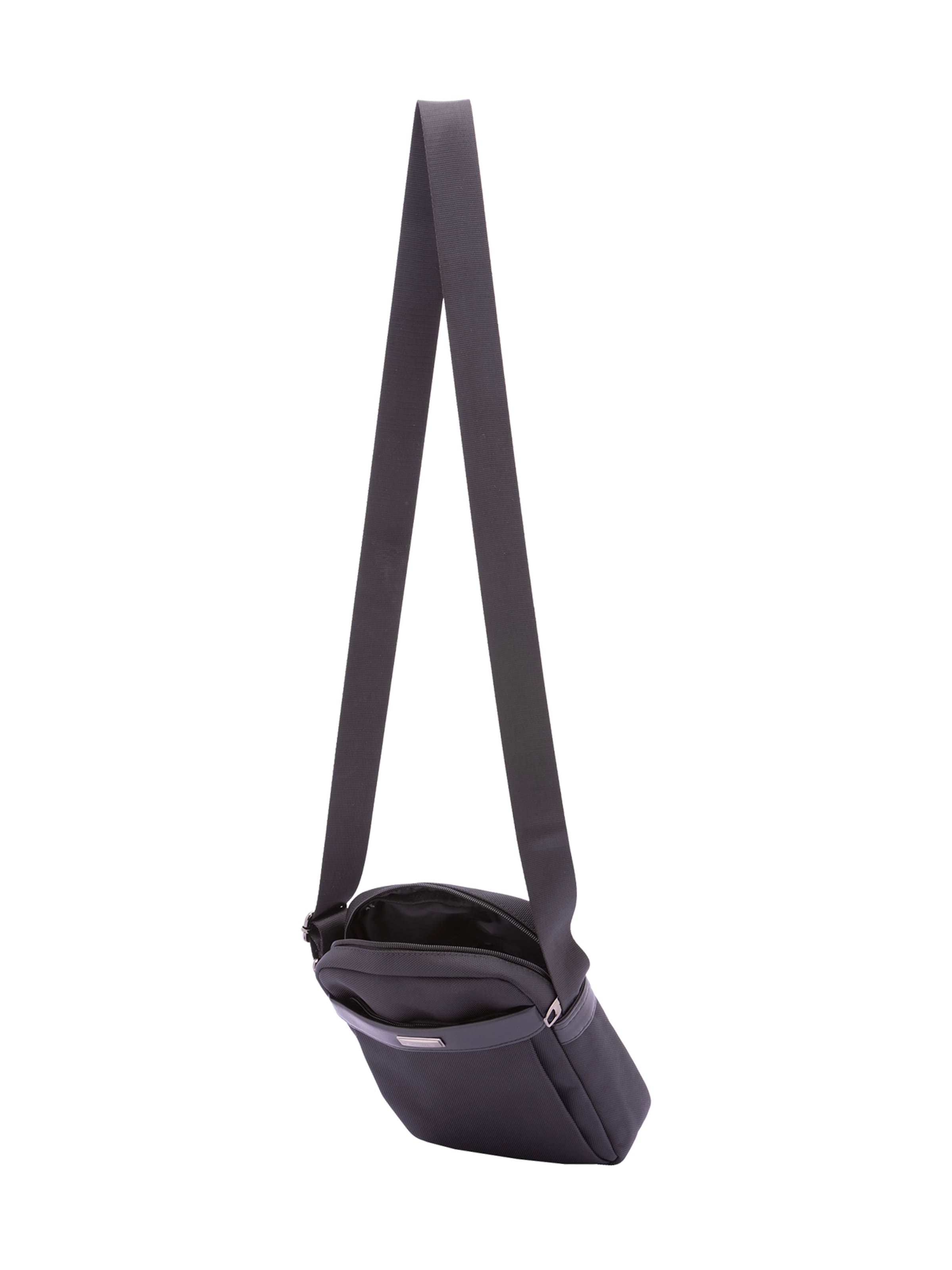 Borsa a tracolla 'Borsa a Tracolla Uomo B Cavalli Poliestere Zip' di B. Cavalli in nero