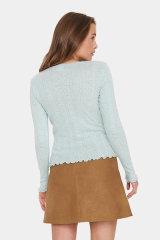 Cardigan 'Gru' SAINT TROPEZ en bleu