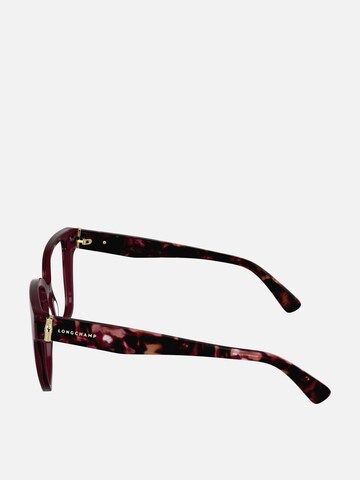 Longchamp Zonnebril 'Longchamp LO2745 N Transparent rose/havana 54/17/140 WOMAN Eyewear Frame' in Rood
