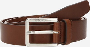 Tiger of Sweden Belt 'TAURON' in Brown: front