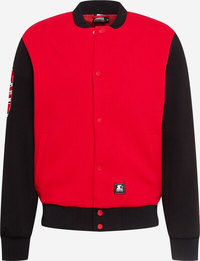 Starter Black Label Between-Season Jacket in Red / Black / White, Item view