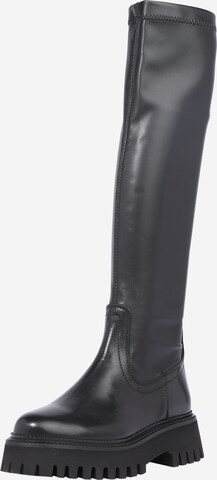 Bottes BRONX en noir : devant