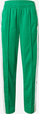 Pantalon 'ADIBREAK' ADIDAS ORIGINALS en vert : devant
