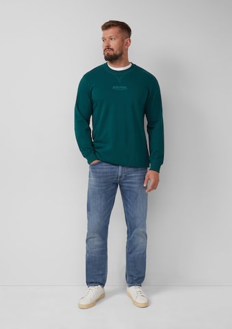 s.Oliver Sweatshirt in Groen
