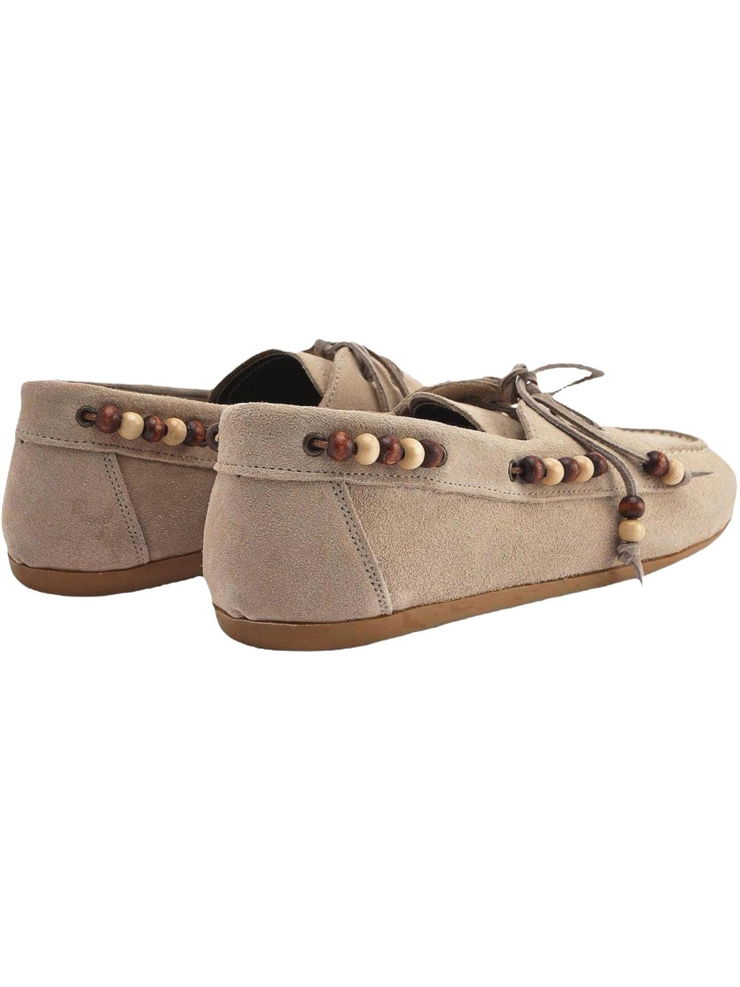 Limoya Schnürschuh 'Liah'‌ in Beige