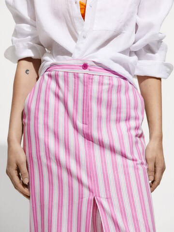 Jupe MANGO en rose