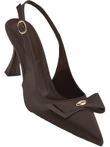Limoya Slingback Pumps 'Sonia' in Brown: front