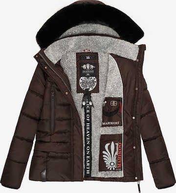 Veste d’hiver 'Loveleen' MARIKOO en marron