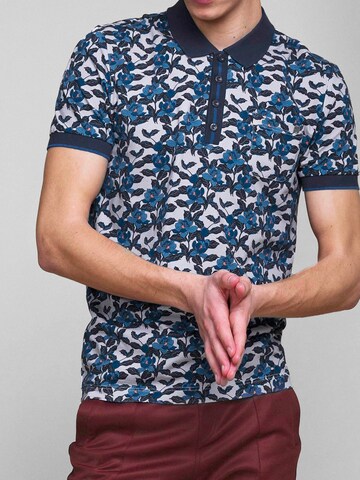 4funkyflavours - Camisa 'Get Into The Party Life' em azul