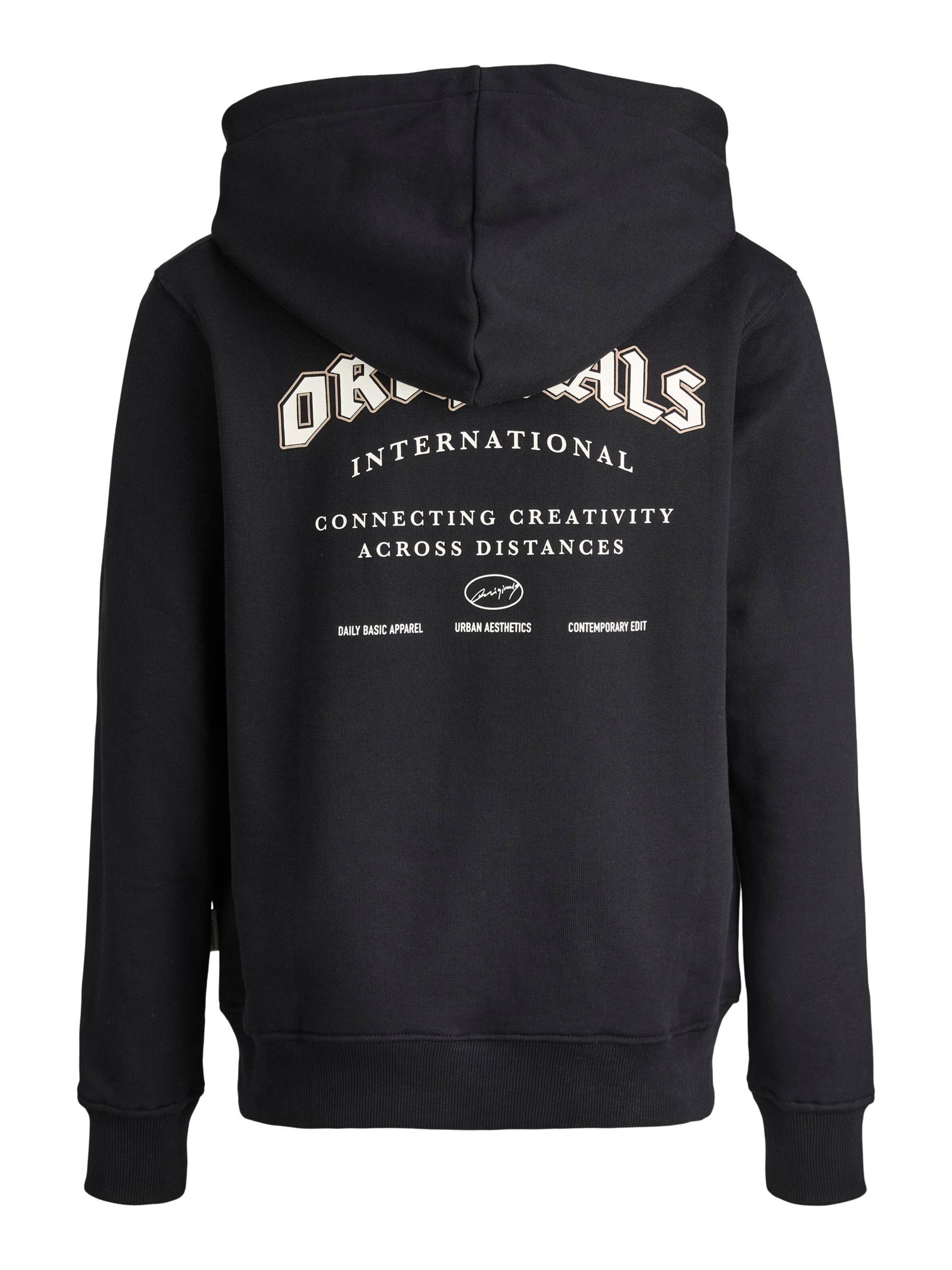 Jack & Jones Junior Sweatshirt i sort