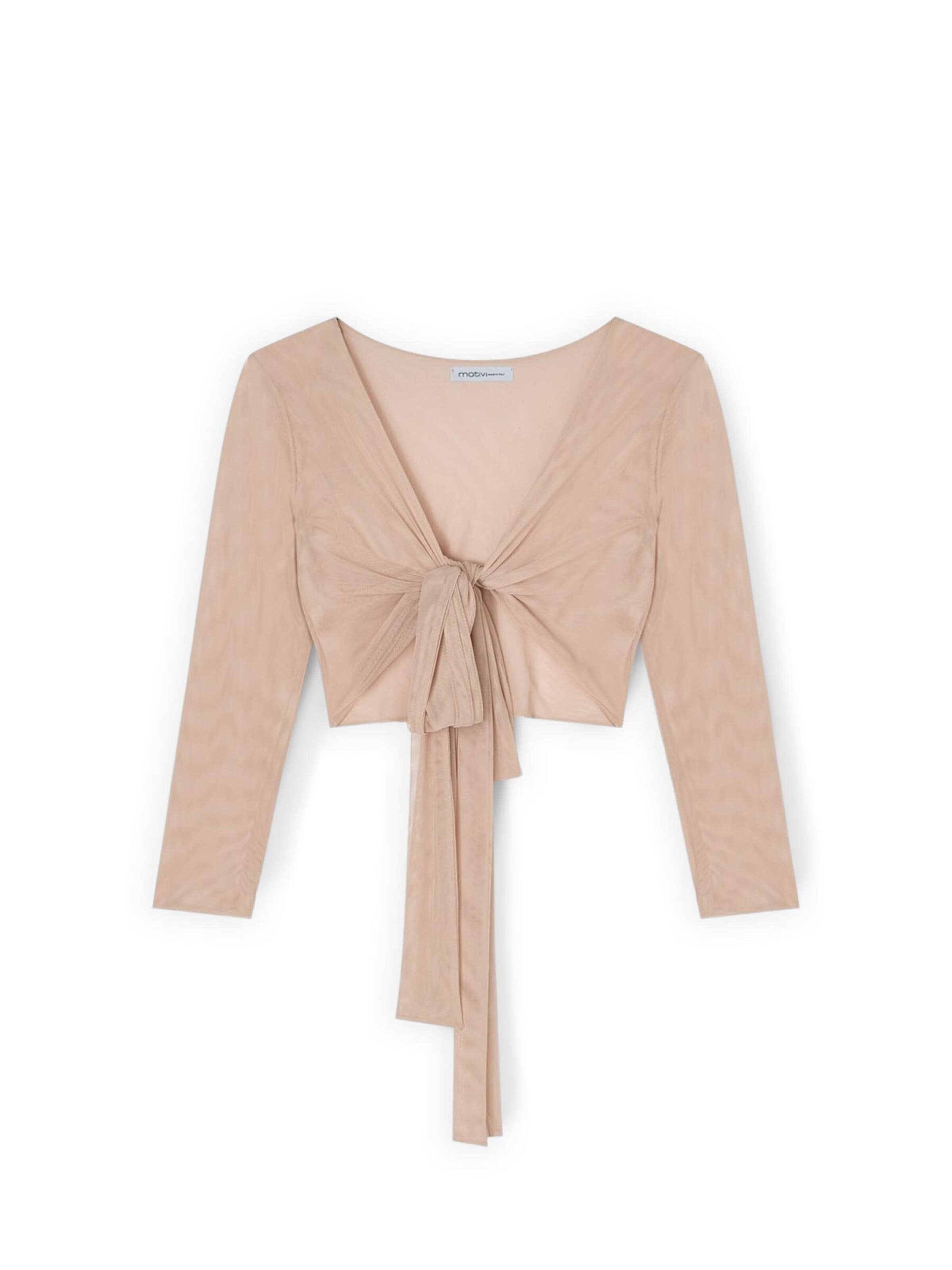 T-shirt MOTIVI en rose : devant