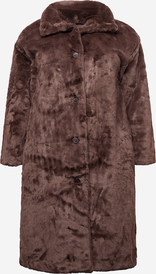 Cappotto invernale 'MONROE' Vero Moda Curve di colore marrone scuro, Visualizzazione prodotti