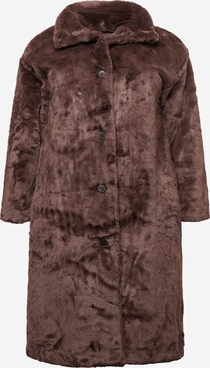 Žieminis paltas 'MONROE' iš Vero Moda Curve, spalva – tamsiai ruda, Prekių apžvalga
