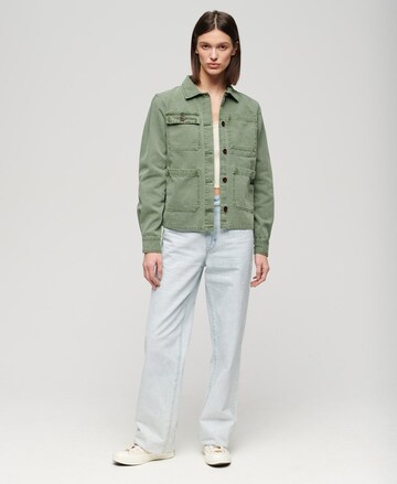 Superdry Between-Season Jacket 'Chore' in Green