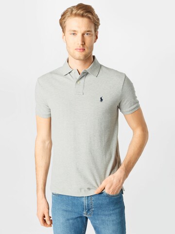 T-Shirt Polo Ralph Lauren en gris : devant