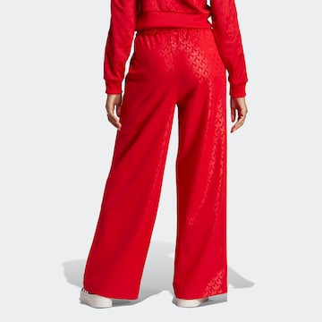 ADIDAS ORIGINALS Wide Leg Hose 'Sst' in Rot