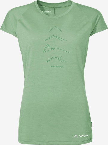 VAUDE Performance Shirt 'Tekoa' in Green: front