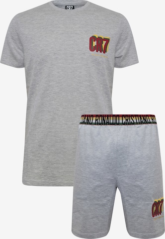 CR7 - Cristiano Ronaldo Short Pajamas 'World Cup Edition' in Grey: front