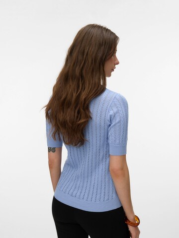 VERO MODA Sweater 'VMMorena' in Blue