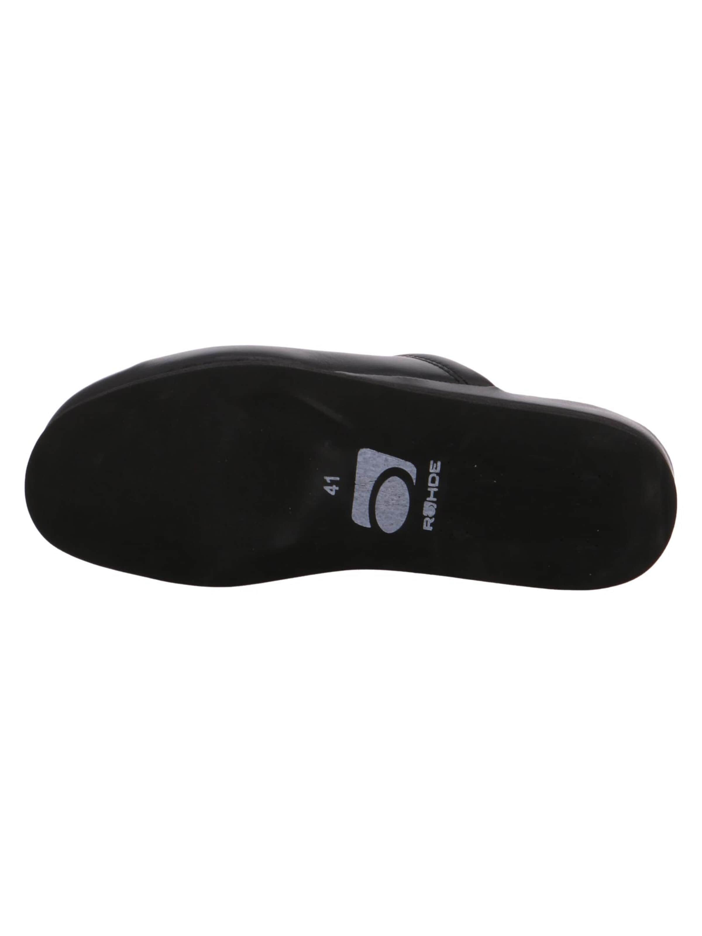 ROHDE Slipper 'Varberg' in Black