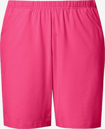 Ulla Popken Hose in Pink: Vorderseite
